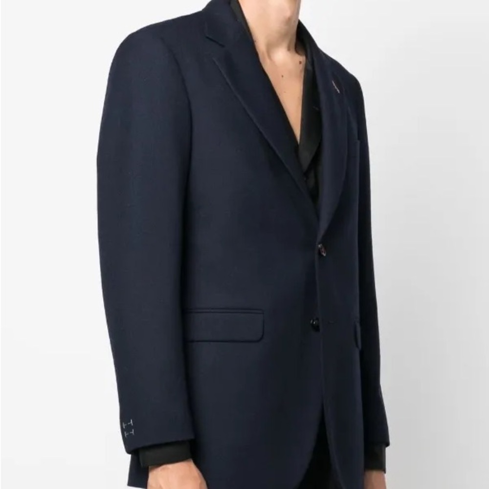 Maison Margiela Navy Wool Blazer 48 EU / 38R